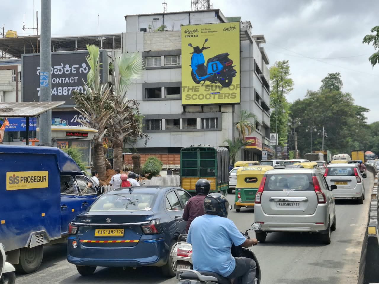 Sadashiva Nagar Opp Palace Grounds towards Yeshwanthpur / BEL Road / Airport Road