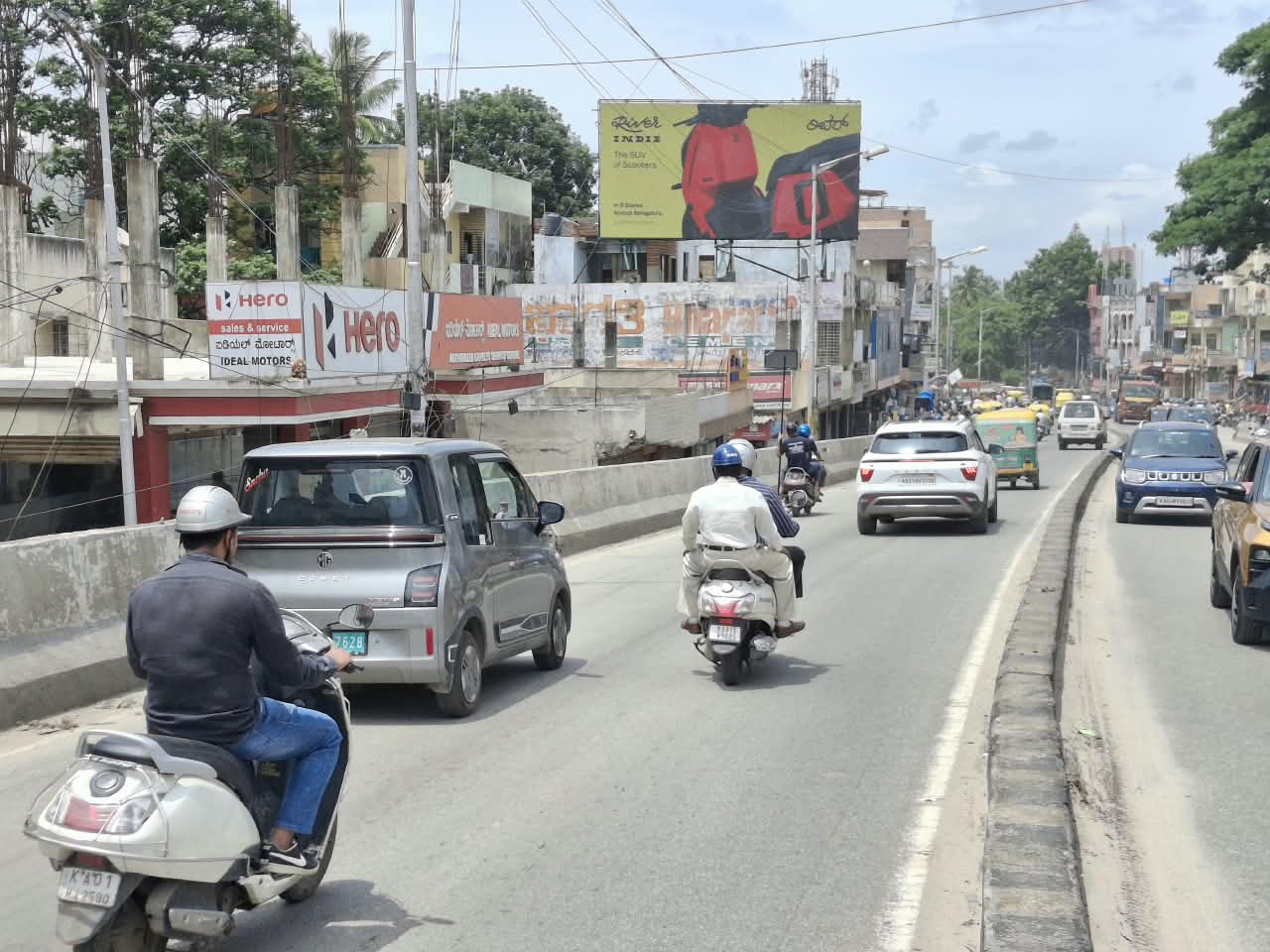 Lingarajapuram Flyover Entry towards Kammanahalli & Ring Road